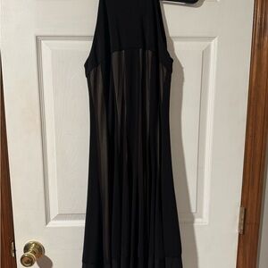 Maggy London Elegant Black Backless Dress